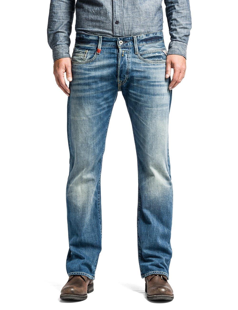 Replay Boot-Cut Jeans Billstrong in Blau für Herren | Lyst DE
