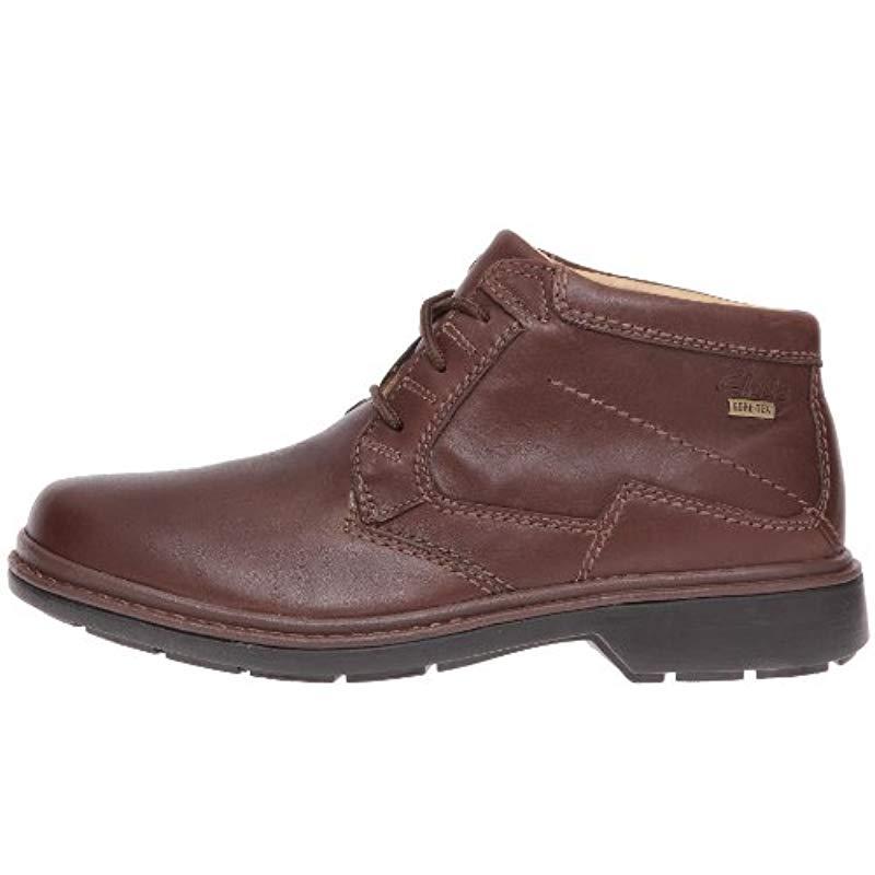 Clarks Rockie Hi Gtx Boots Brown Size: 10 Uk for Men | Lyst UK