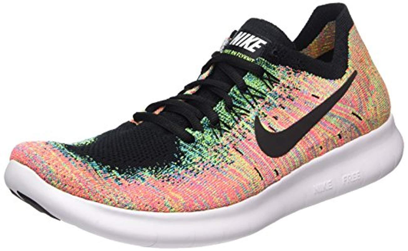 nike free rn flyknit 2017 multicolor