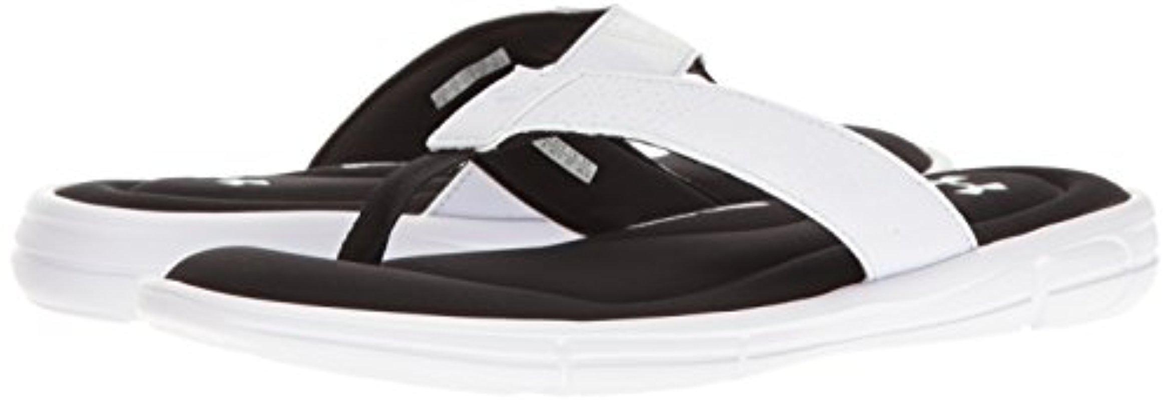under armour men's flip flops thong sandals