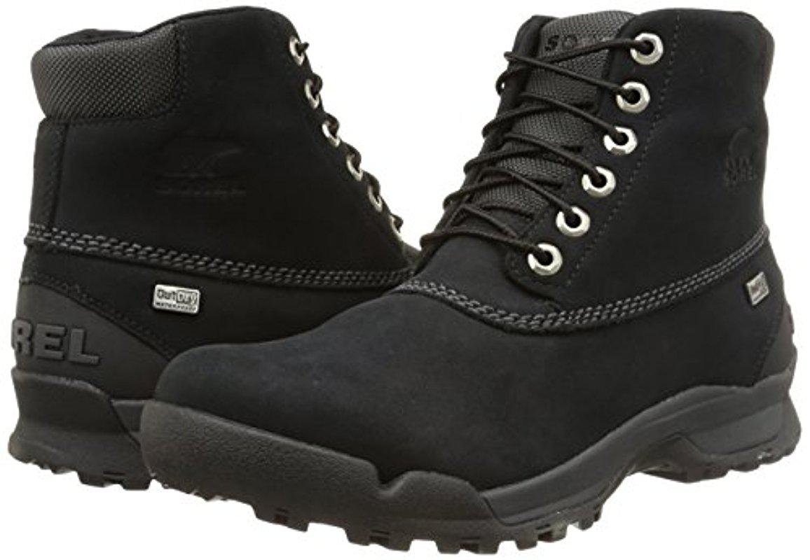 sorel paxson 6 outdry waterproof boot