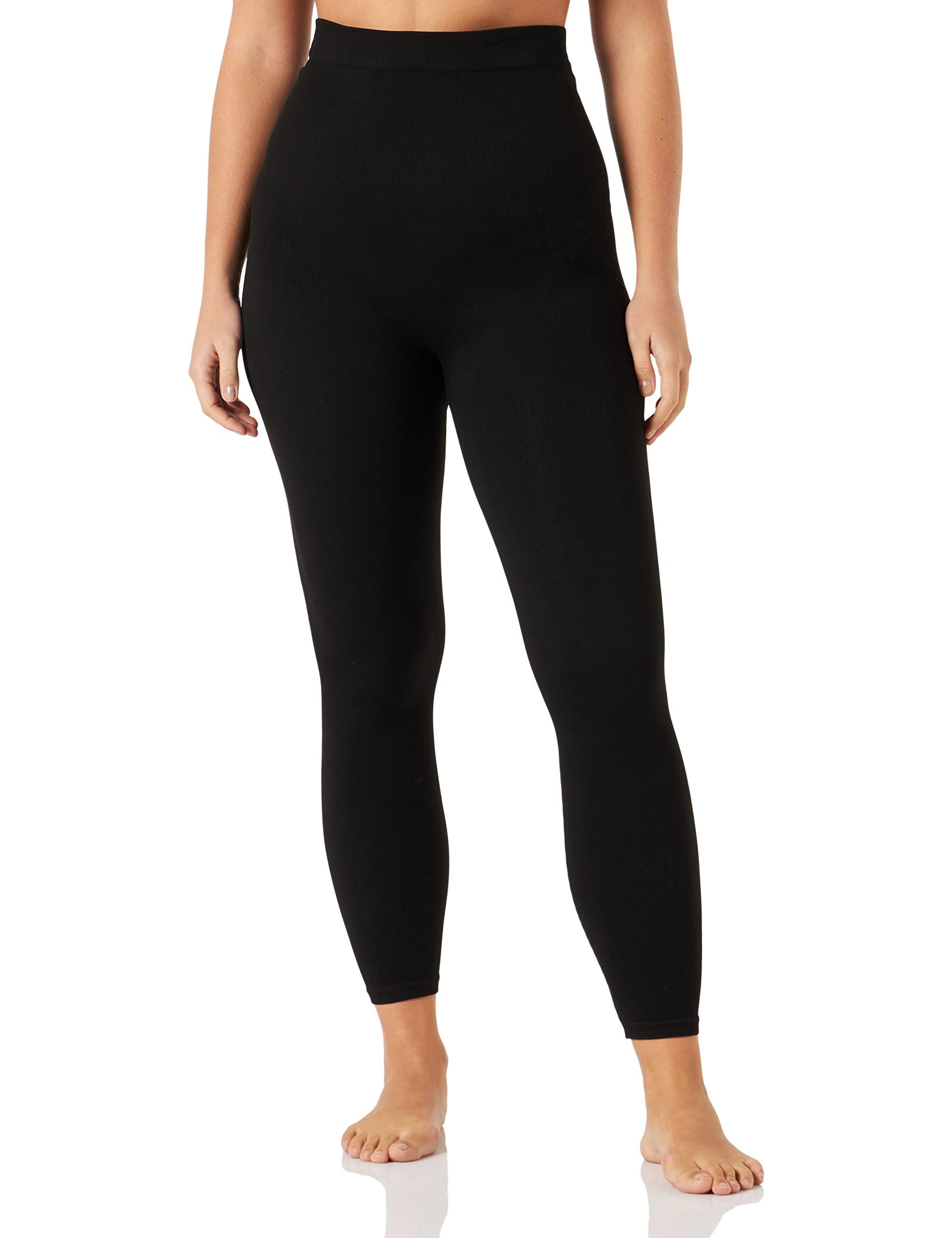 Vero Moda Vmmisa Hw Seamless Rib Leggings Noos Not Specified in Black |  Lyst UK