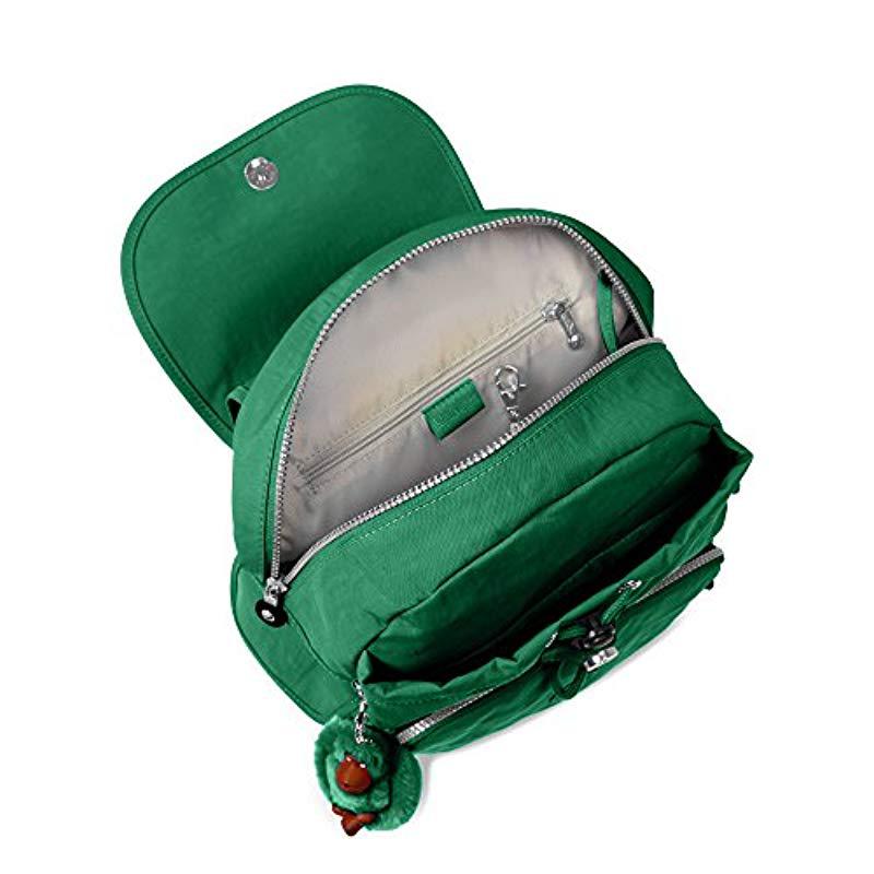 Kipling City Pack Backpack in Green | Lyst