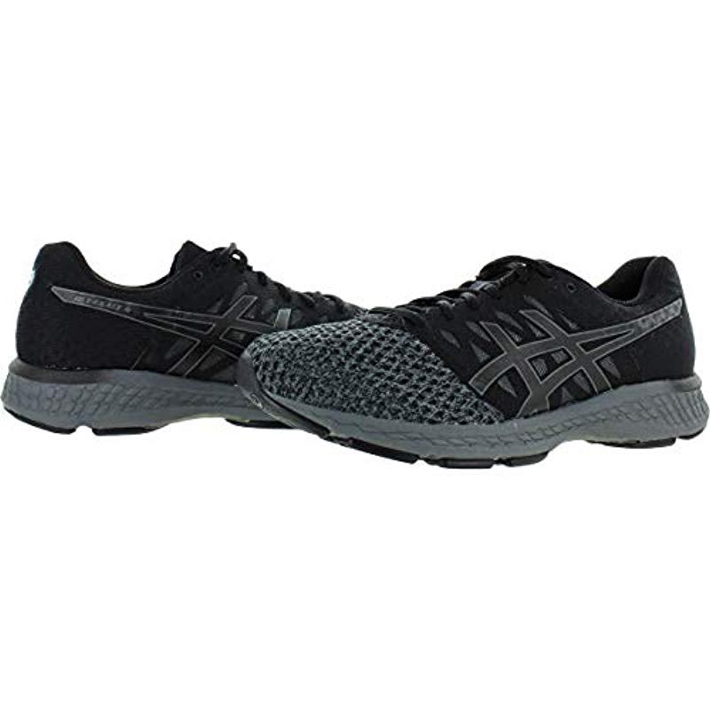 Asics Rubber Gel-exalt 4 Running Shoe in Carbon/Black (Black) for Men - Lyst