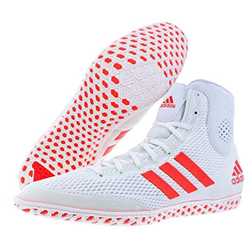 adidas Tech Fall 16 Rio Wrestling Shoes Whitered for Men Lyst