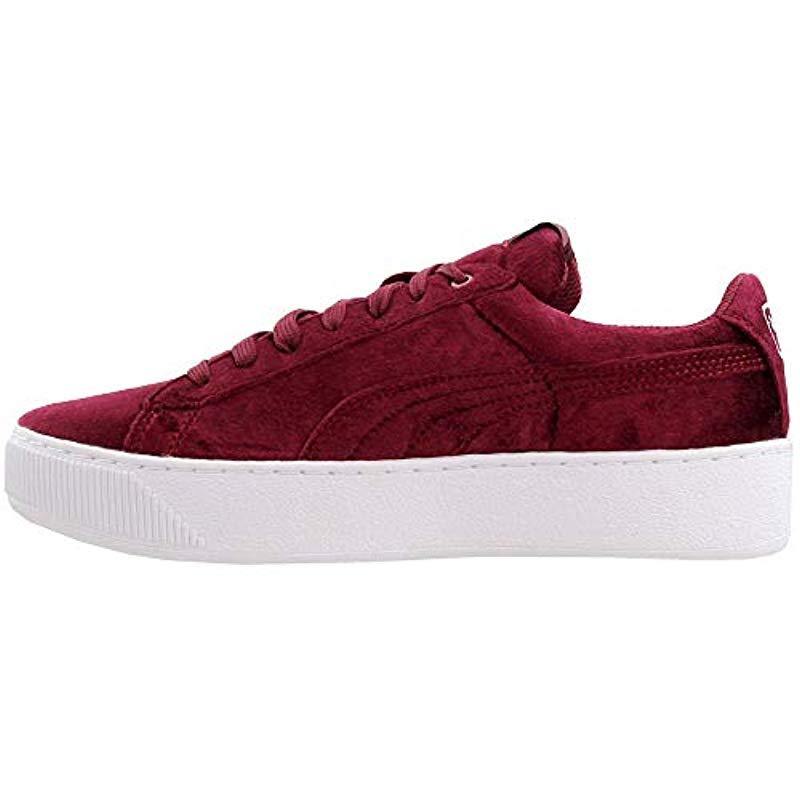 puma vikky platform velvet