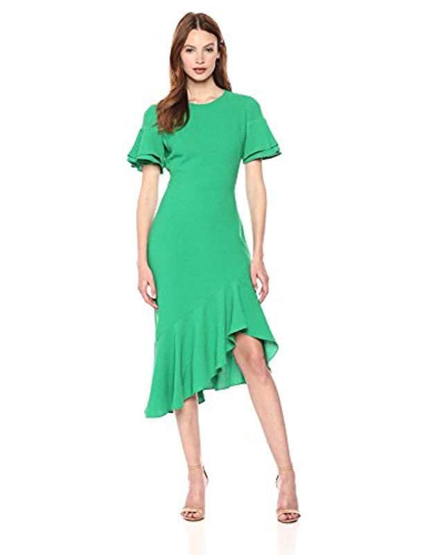black halo ruiz dress