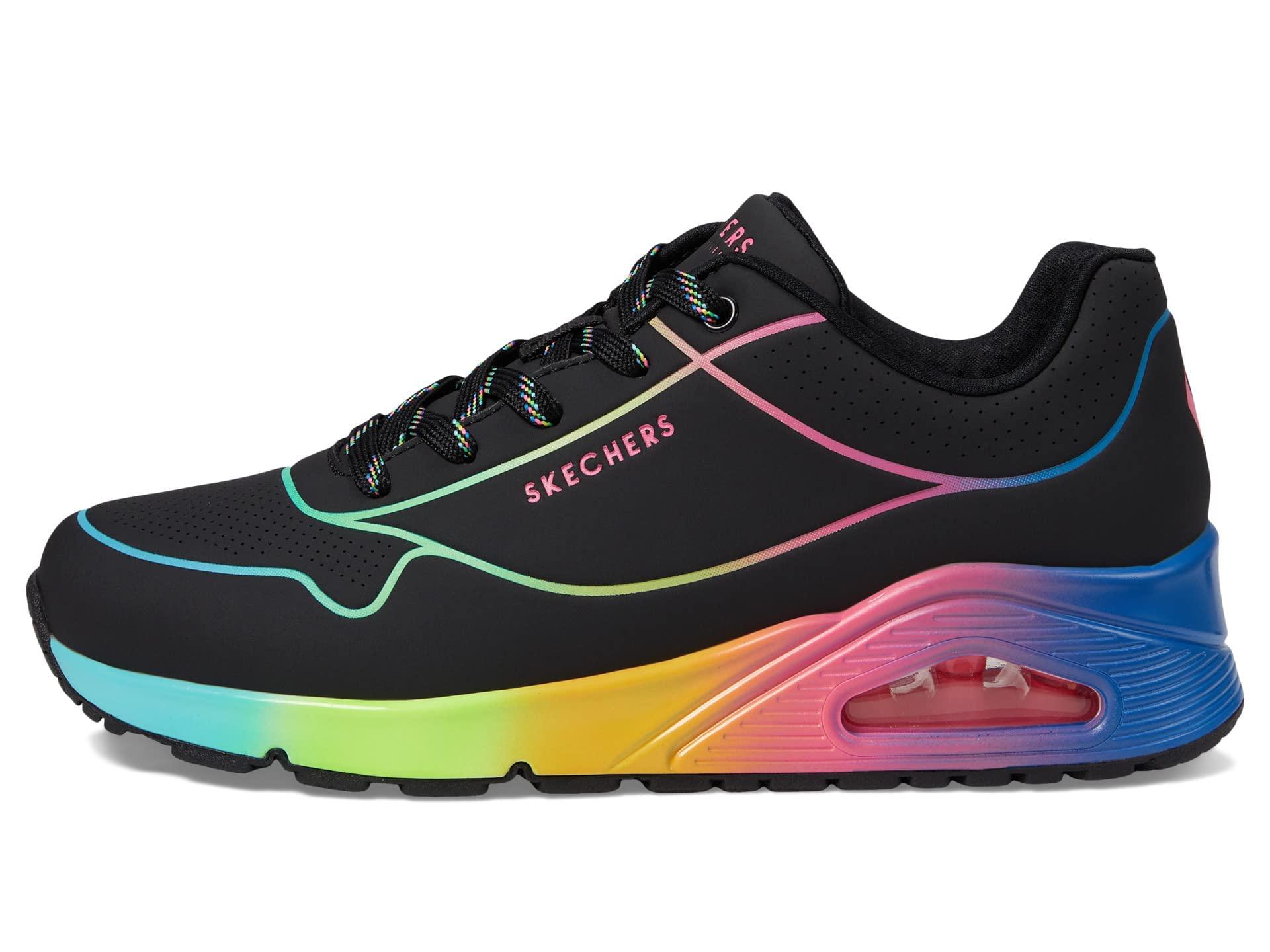 Skechers Uno-pop Of Sunshine Sneaker in Blue Lyst