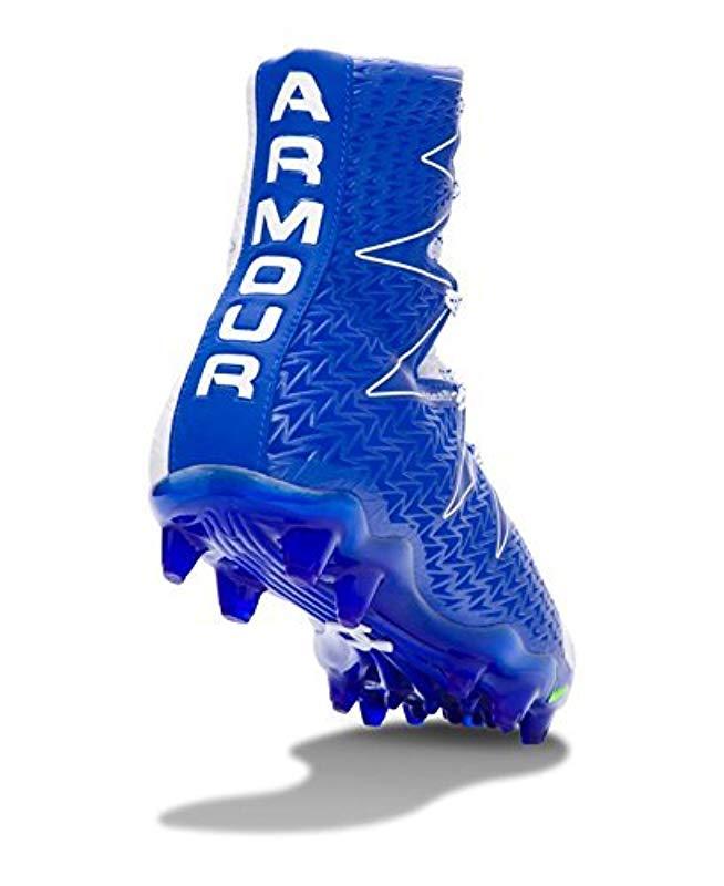 under armour highlight cleats blue