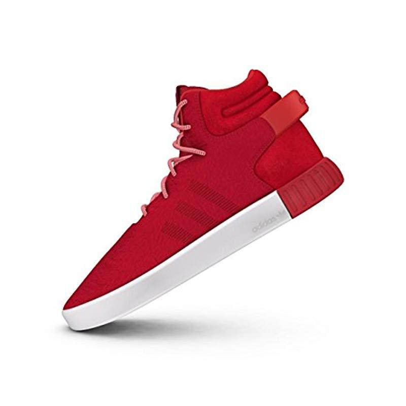 adidas tubular invader rouge