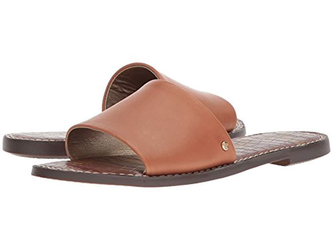 sam edelman gio slide sandal saddle