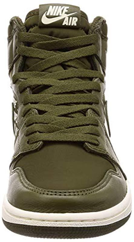 jordan 1 high og olive canvas