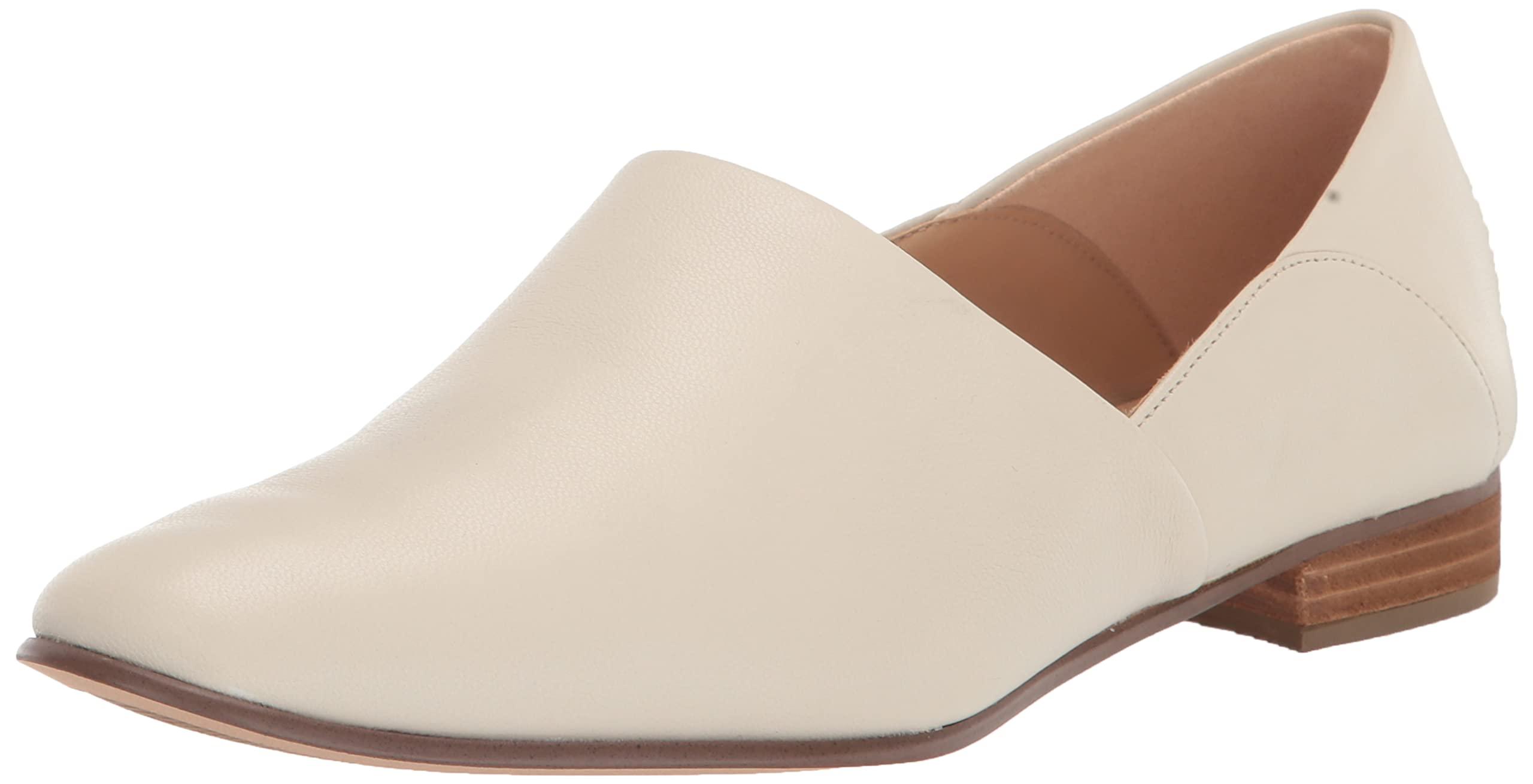 Clarks Womens Pure Tone Loafer Flat | Lyst