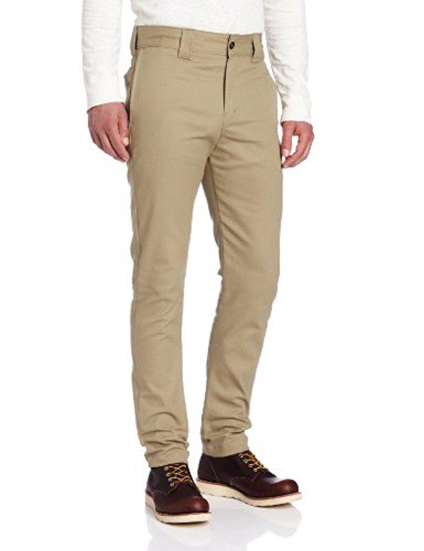 skinny fit work trousers