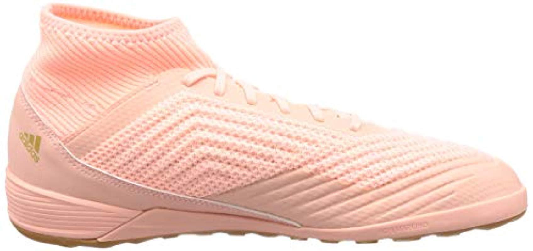 pink adidas indoor soccer shoes