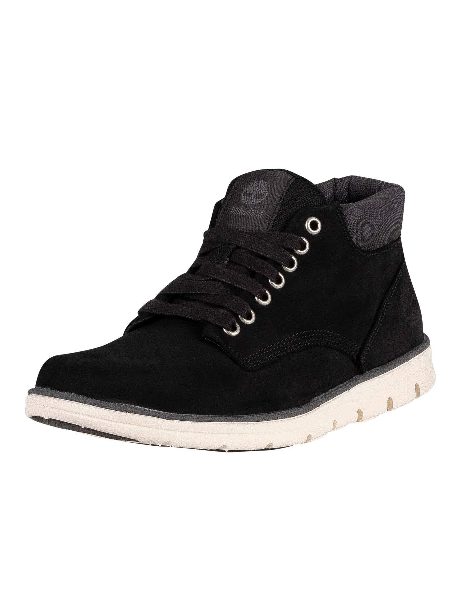 Timberland Bradstreet Leather Sensorflex Chukka Boots in Black for