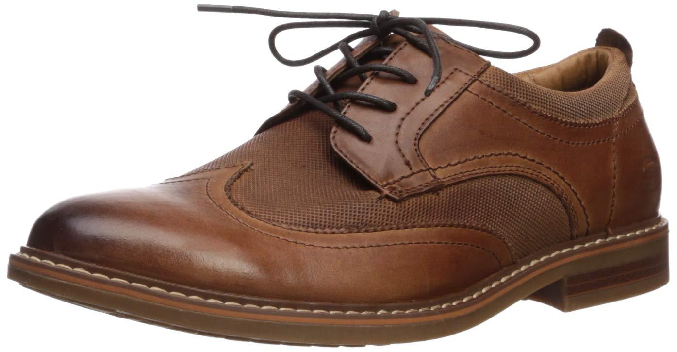 Skechers Leather Bregman-modeso Shoes in Cognac (Brown) for Men | Lyst