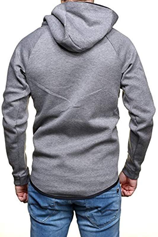 nike - m nsw tch flc wr hoodie fz - sweat-shirts nike - m nsw tch flc wr hoodie fz - sweat-shirts