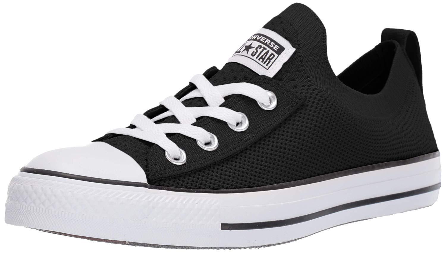 Converse Chuck Taylor All Star Shoreline Knit Slip On Sneaker in Black |  Lyst