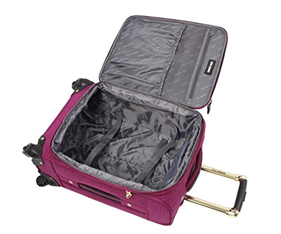 steve madden luggage purple