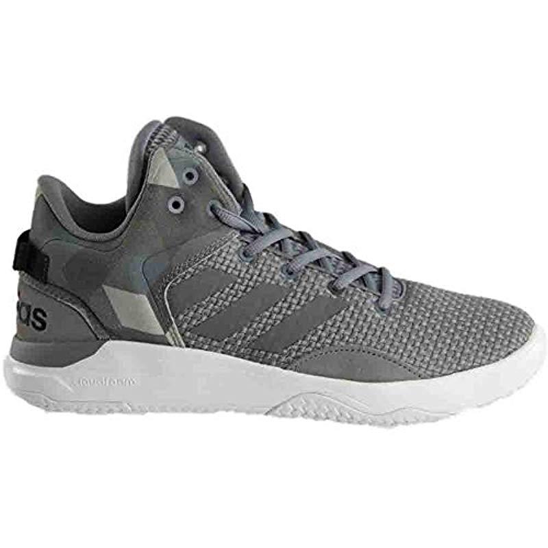 adidas Synthetic Neo Cloudfoam Revival Mid Basketball Shoe in Grey (Gray)  for Men | Lyst
