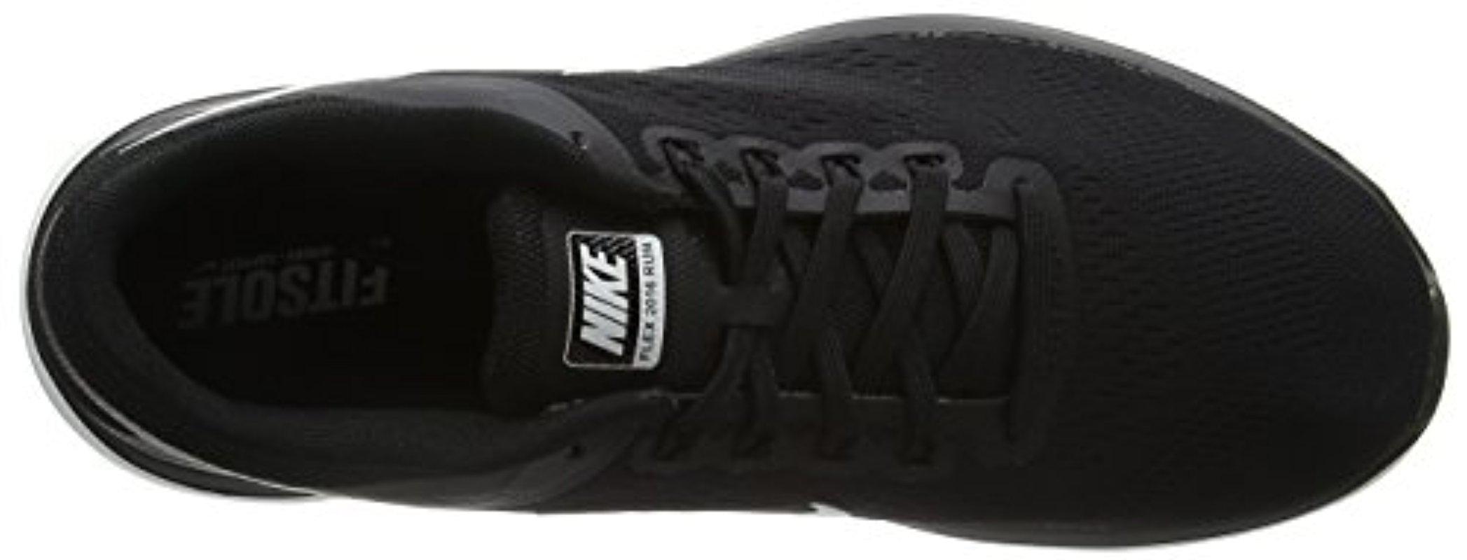 Nike Flex 2016 Rn Running Shoes in Black/White/Cool Grey (Black) | Lyst