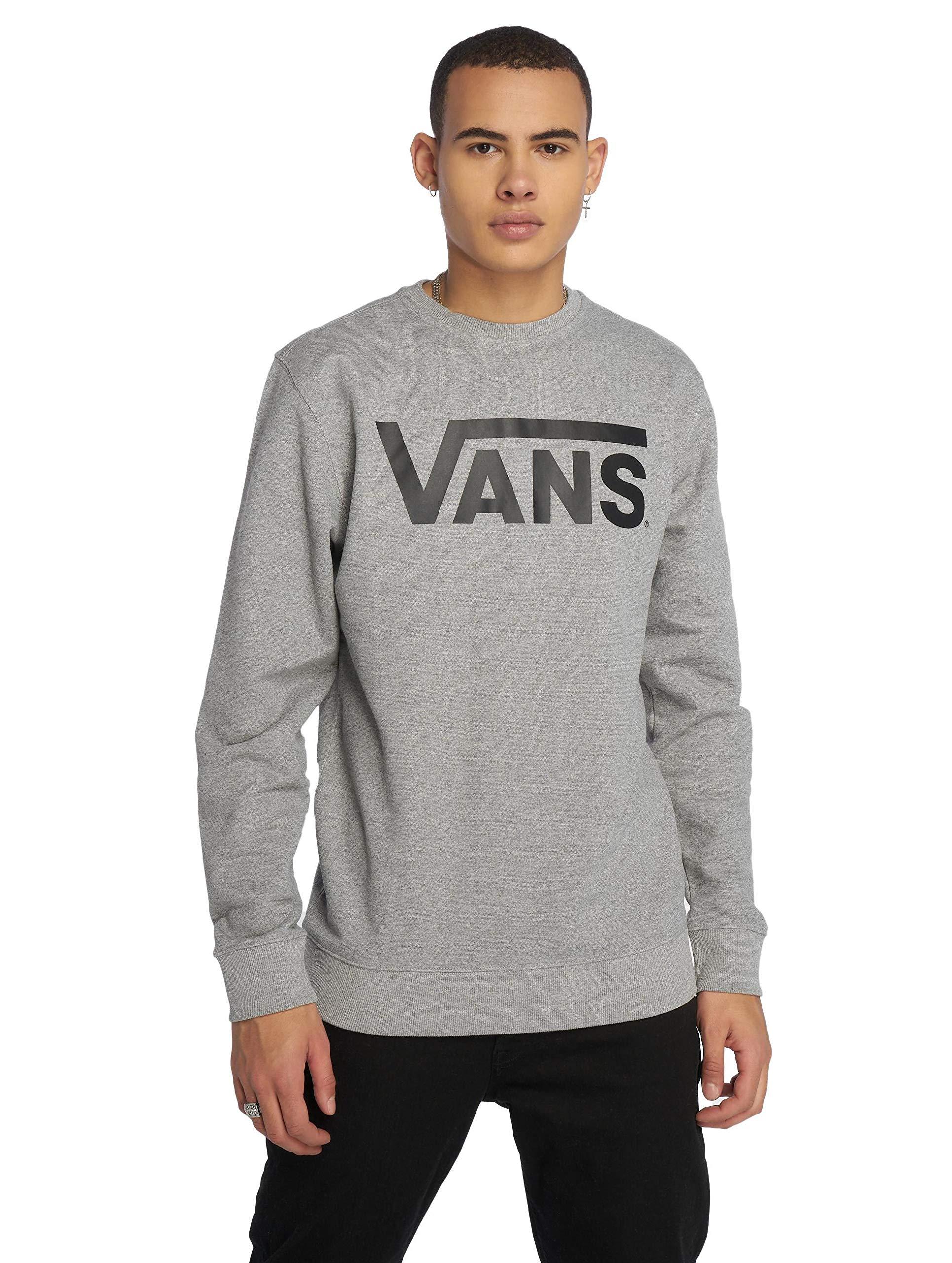 Vans Cotton Embroidered Logo Sweatshirt in Grey (Grey) for Men - Save 67% -  Lyst