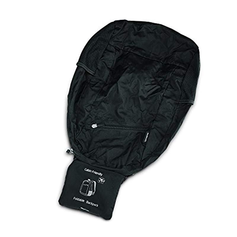 samsonite folded backpack