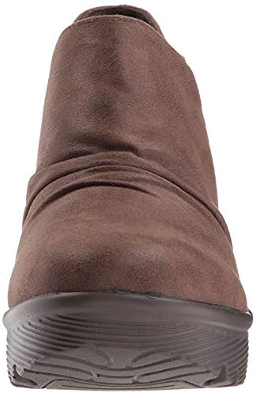 Parallel, Botines para Mujer Skechers de Tejido sintético de color Marrón |  Lyst