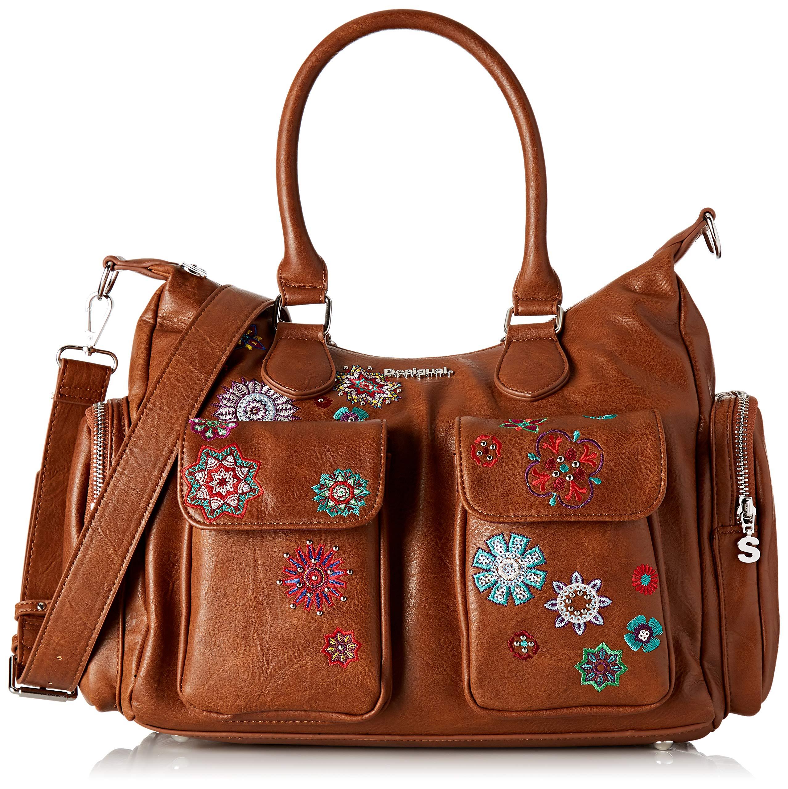 Desigual 19waxpx0 Shoulder Bag in Maroon (Brown) - Lyst