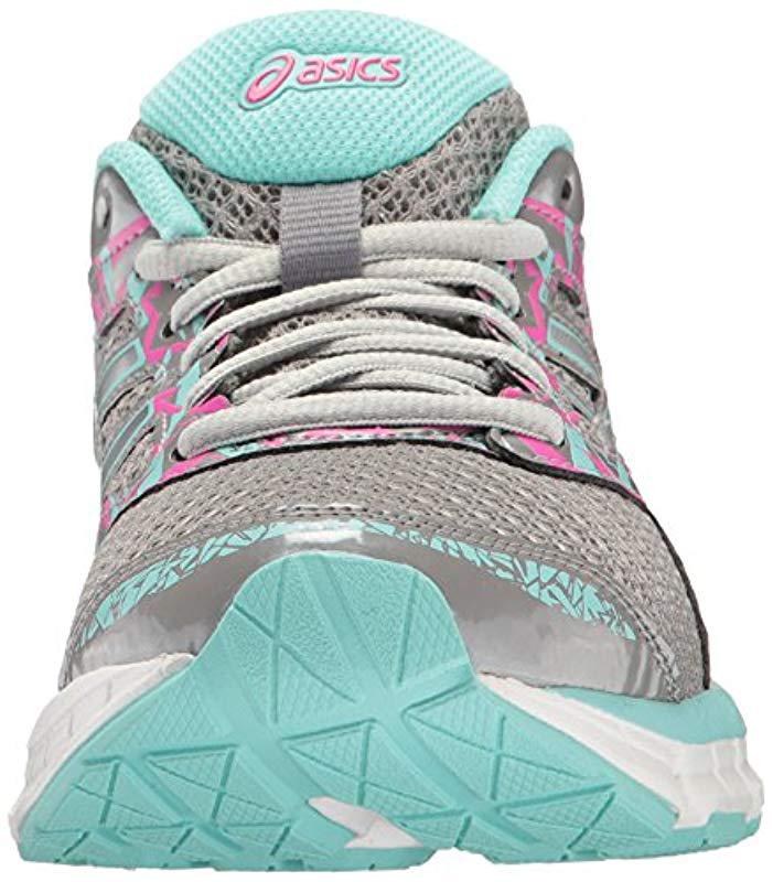 asics women's gel excite 4 running shoes - blue/silver aqua