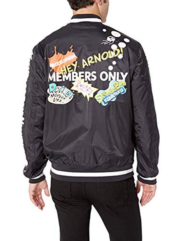 hey arnold members only jacket