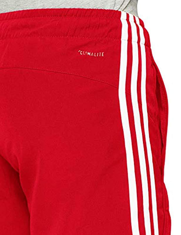 adidas Essentials 3-stripes Chelsea Shorts in Scarlet/White (Red) for Men -  Lyst