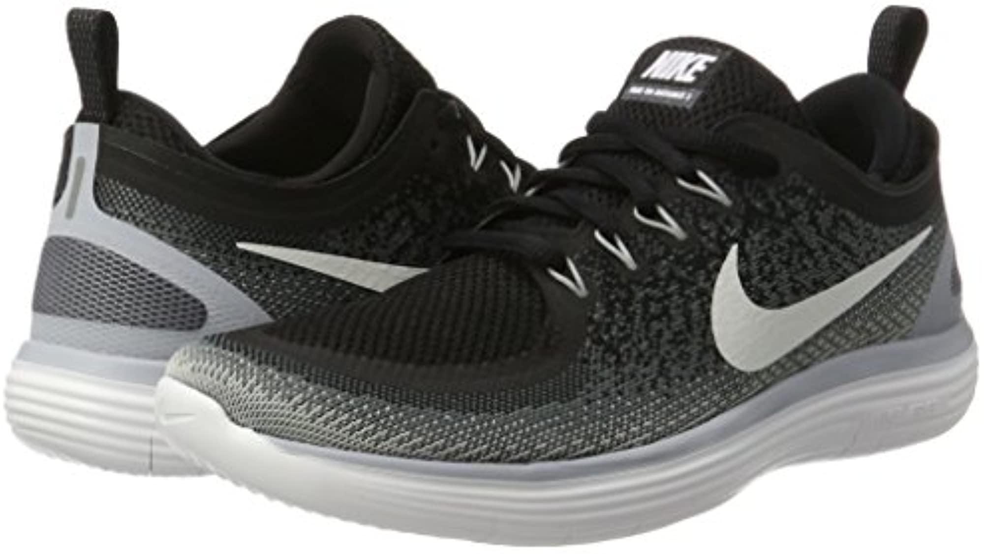 Nike Free Rn Distance 2 Running in Black (Black/Cool Grey/Dark Grey (Grey)  | Lyst UK