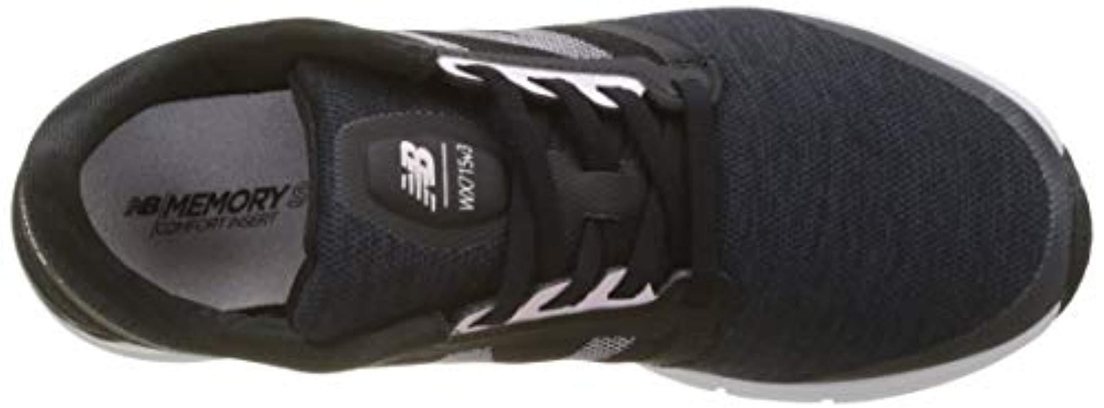 New Balance Wx715v3 Fitness Shoes in Black (Black/Gold) (Black) - Lyst