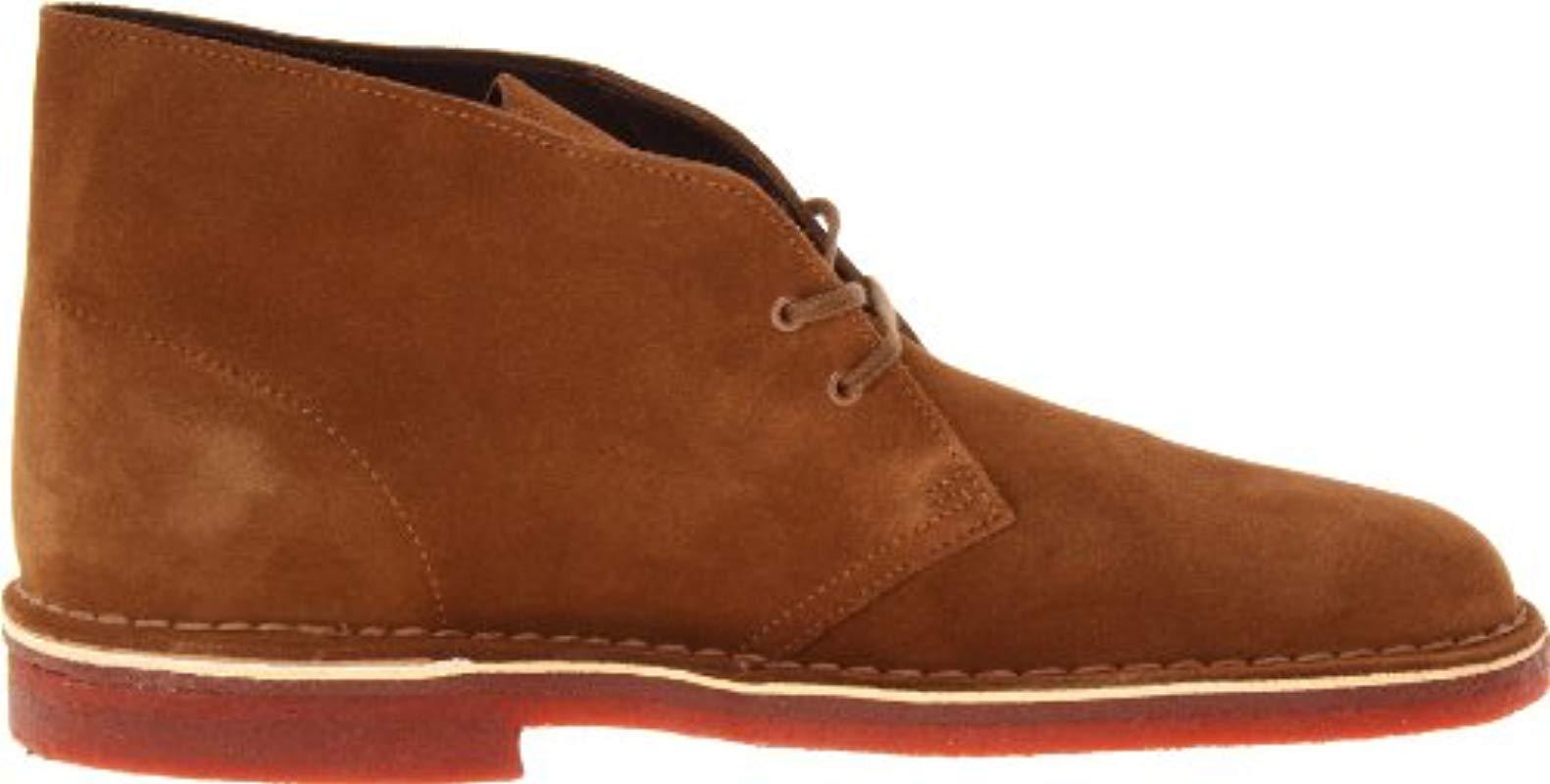 clarks desert boots tobacco suede