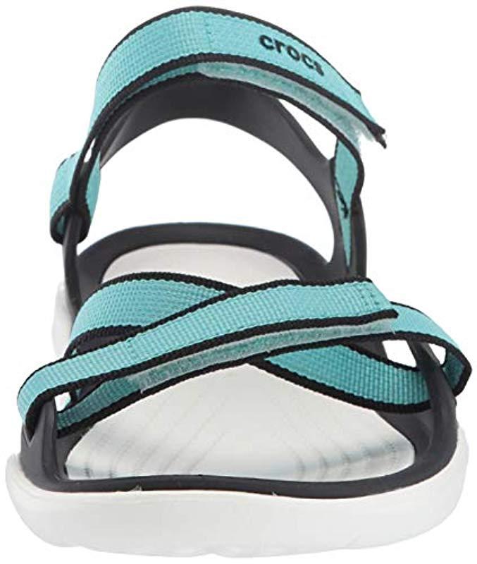 Crocs women's swiftwater webbing sandal best sale