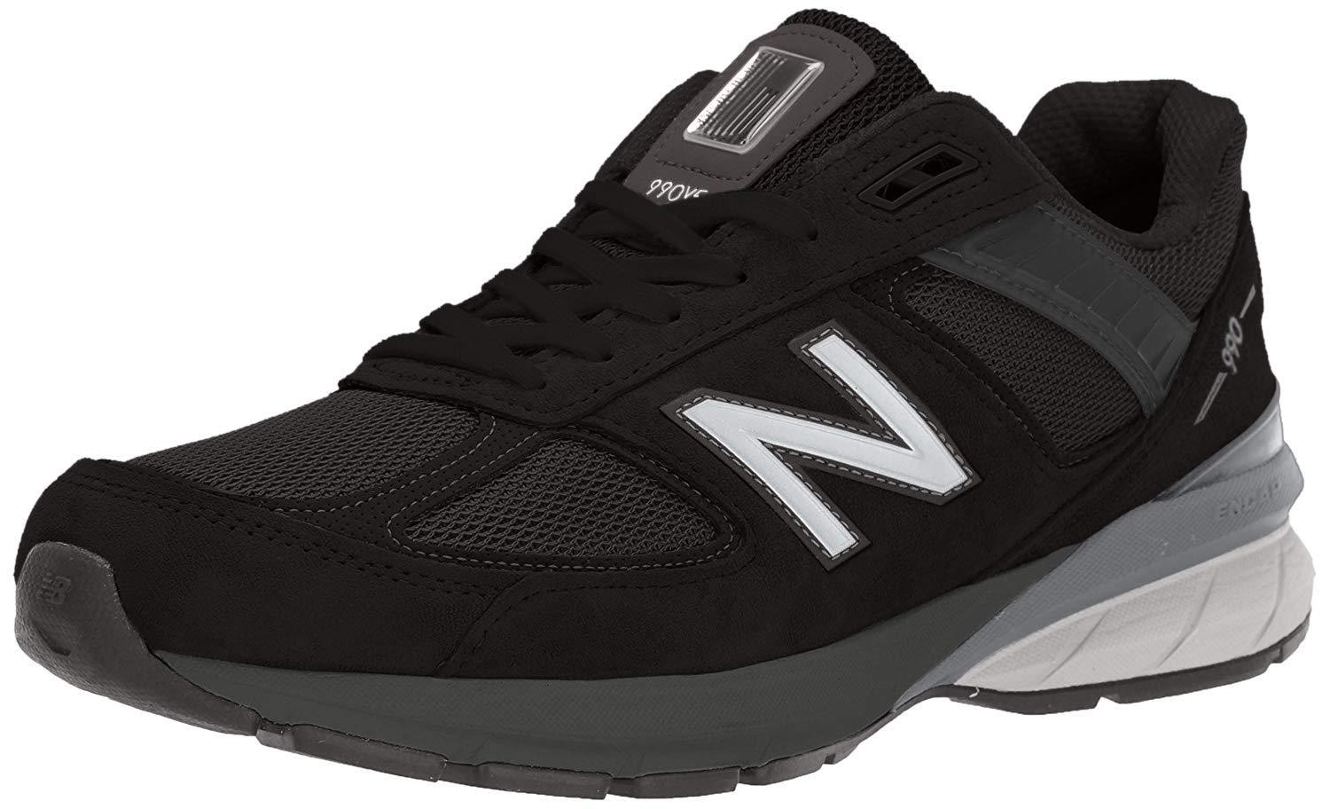 New Balance Rubber Made 990 V5 Sneaker in Black/Silver (Black) for Men ...