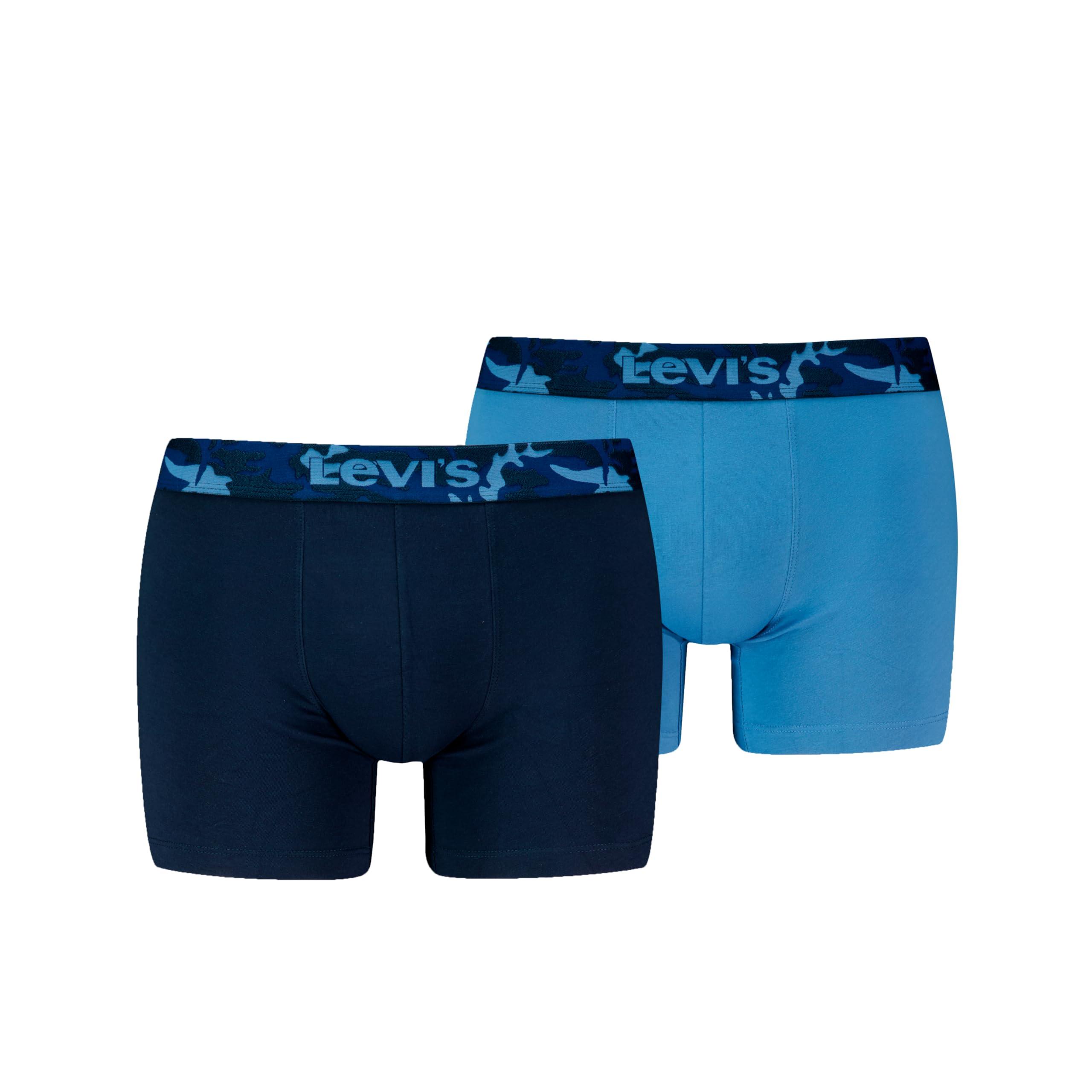 Levi s Camo Waistband Boxer Briefs in Blue for Men Lyst UK