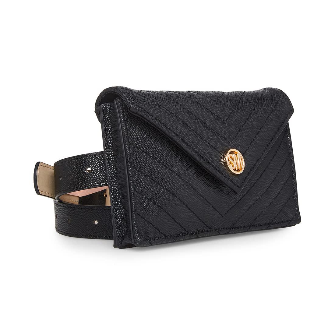 Leather Purse Steve Madden Chevron Belt Bag Steve Madden Fanny