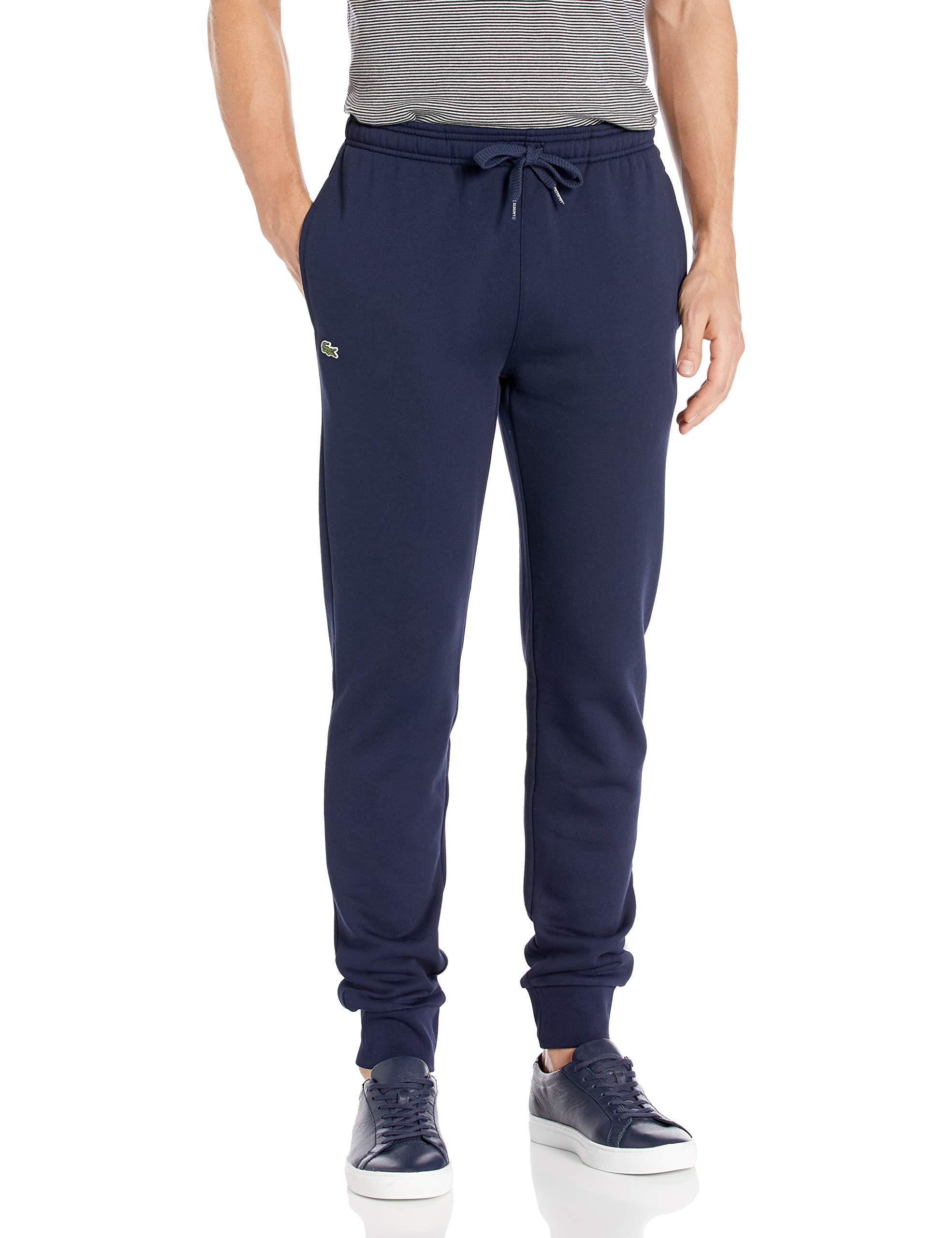 lacoste fleece joggers