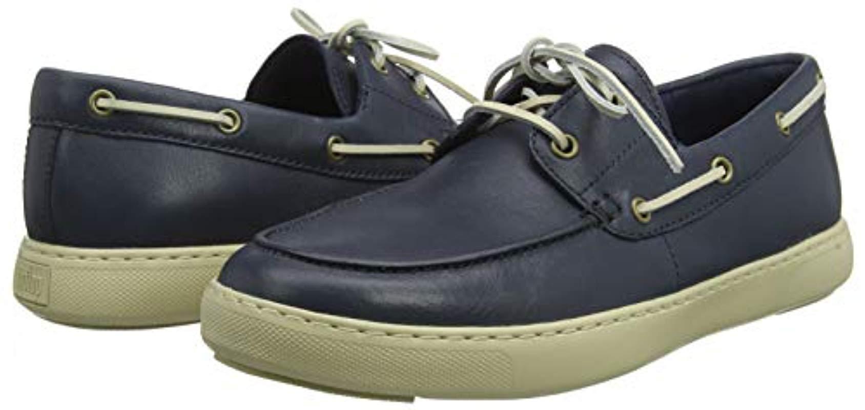 Fitflop Lawrence Boat Shoes in Blue for 