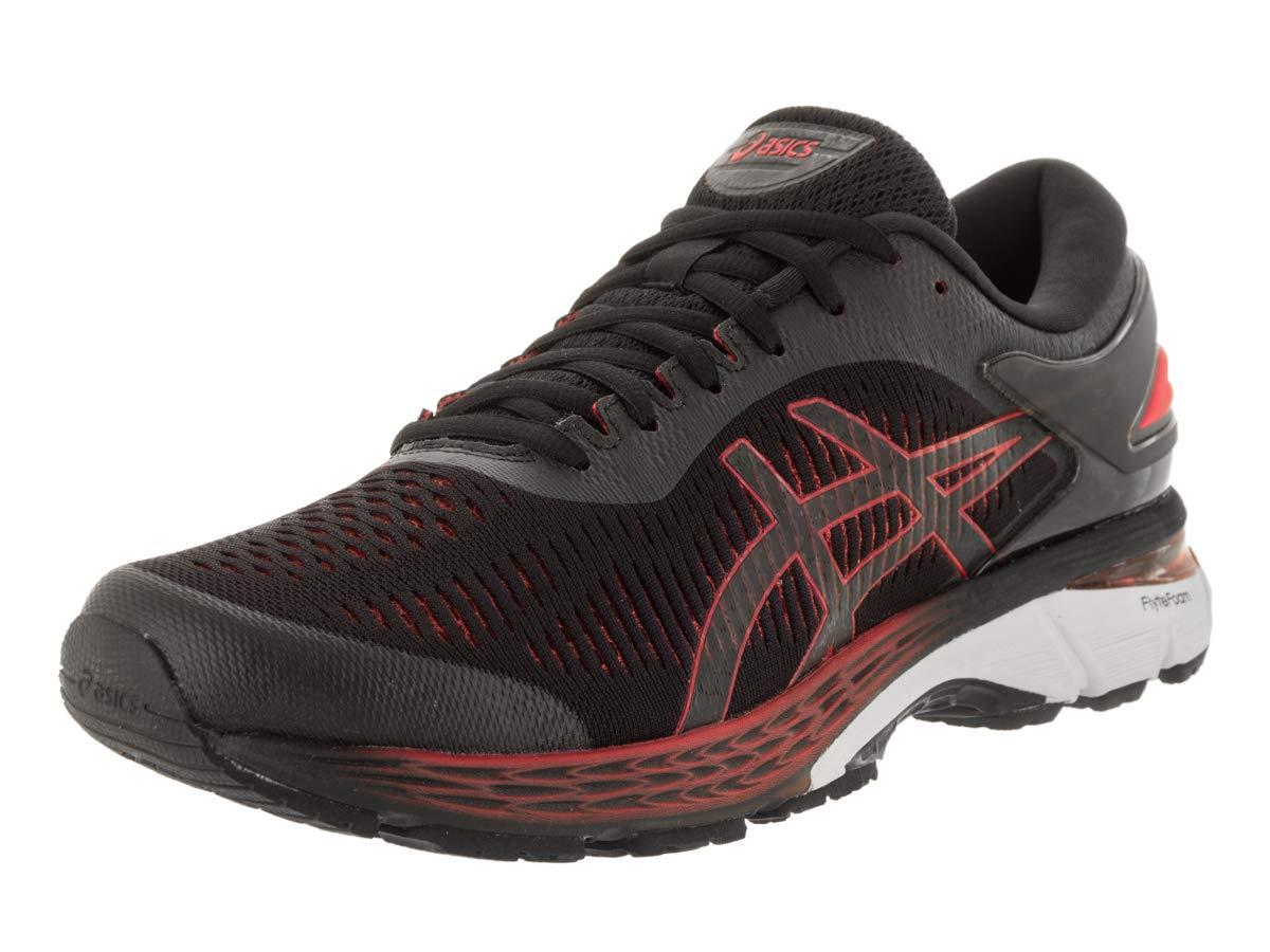 asics gel kayano 25 black red