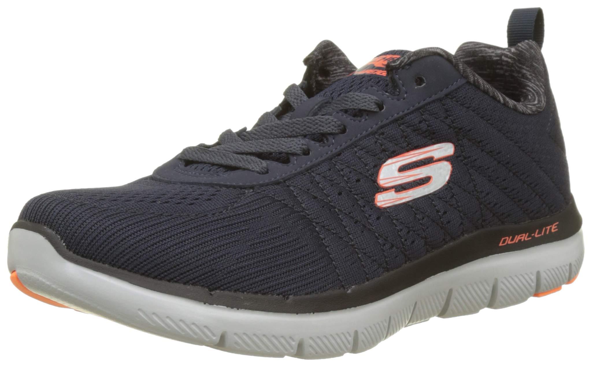 Skechers Rubber Flex Advantage 2.0- The Happs Trainers in Light Gray/Black  (Gray) for Men - Save 49% | Lyst