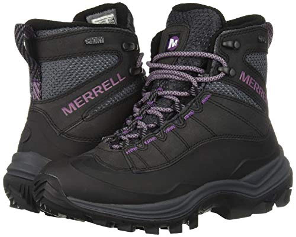 merrell men's thermo chill mid shell waterproof snow boots