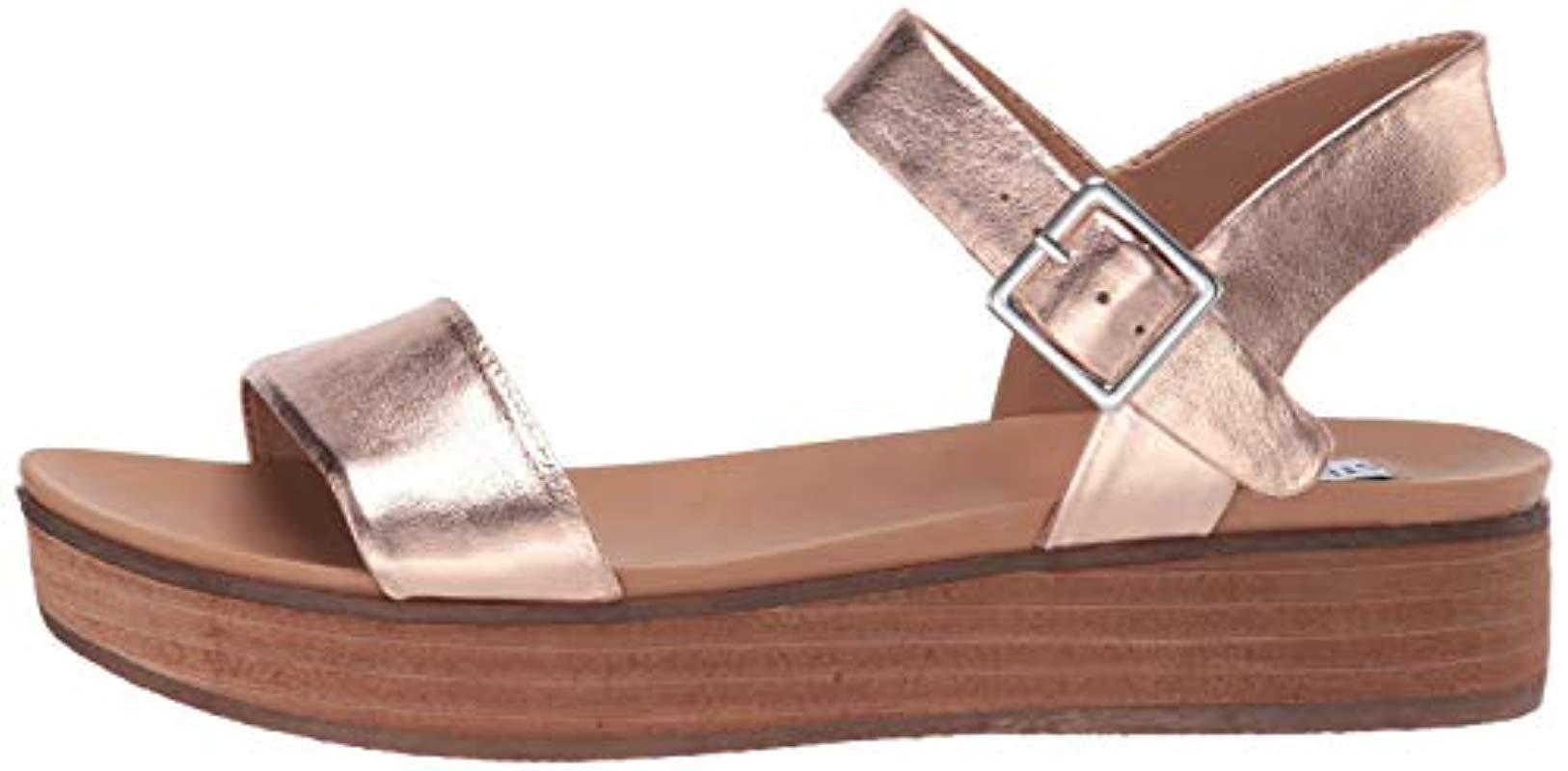 steve madden aida rose gold