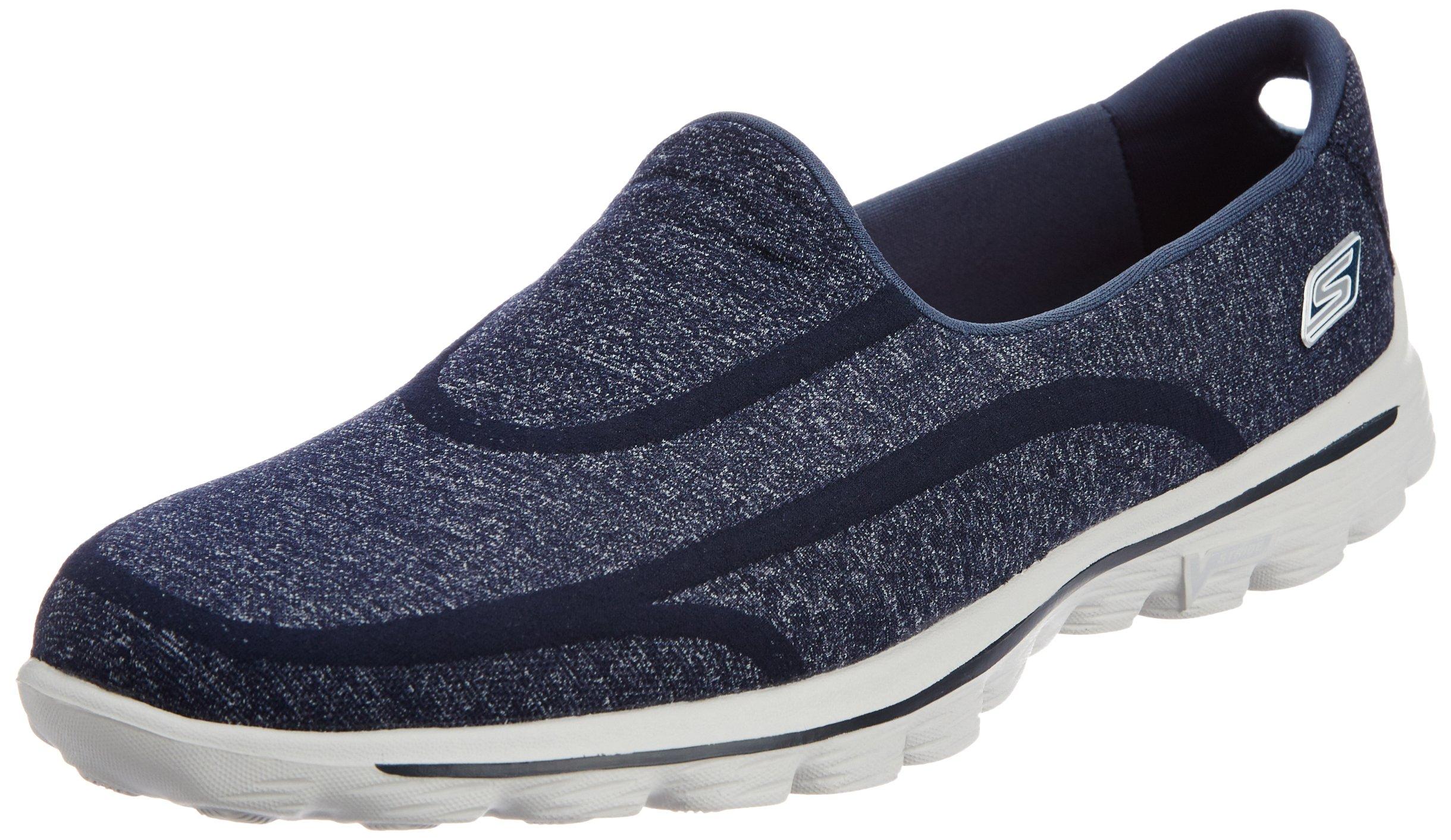 Skechers Performance Go Walk 2 Super Sock 2 Slip-on Walking Shoe in  Navy/Gray (Blue) | Lyst
