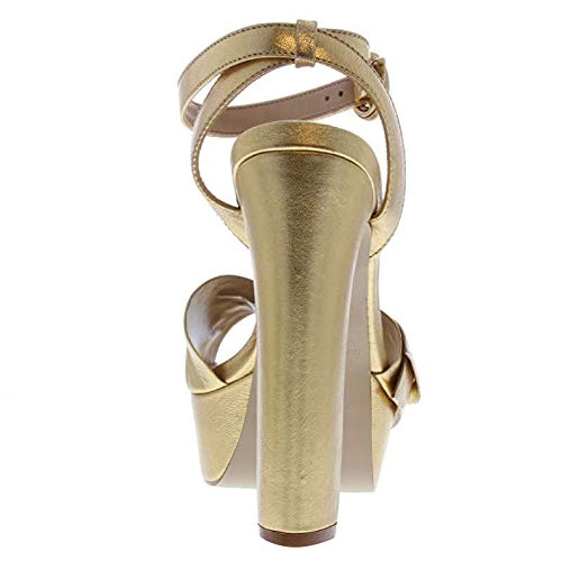 gold platform sandals uk