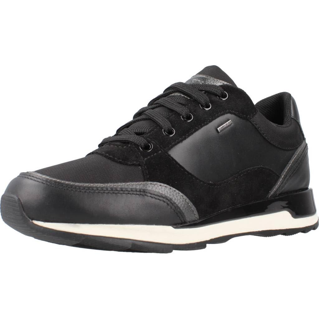 Geox D New Aneko B Abx B Sneaker in Black | Lyst UK