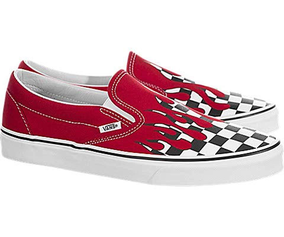 all red slip on vans